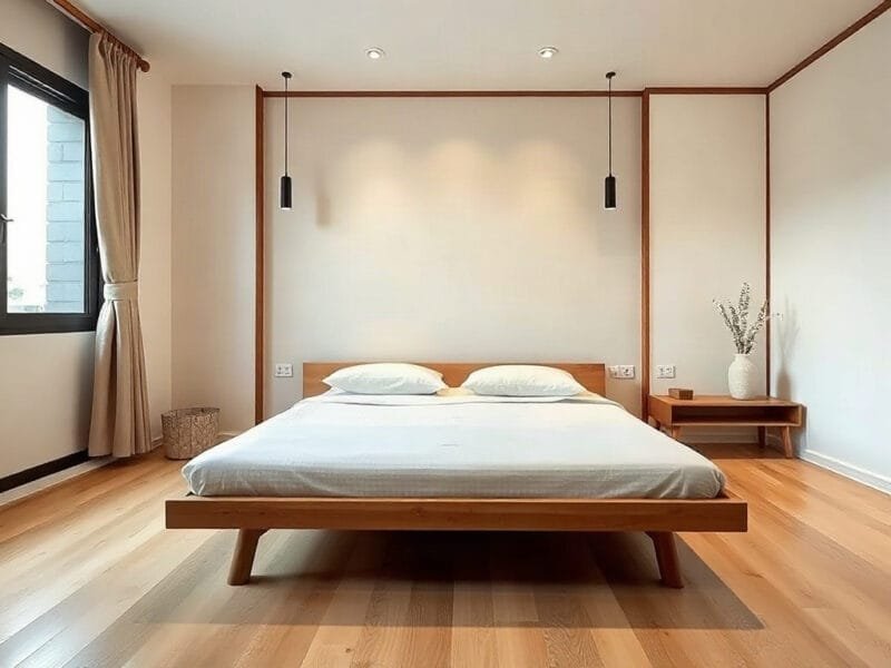 Khám Phá Mẫu Giường Ngủ Kiểu Nhật Tối Giản: Tinh Tế và Tiện Nghi