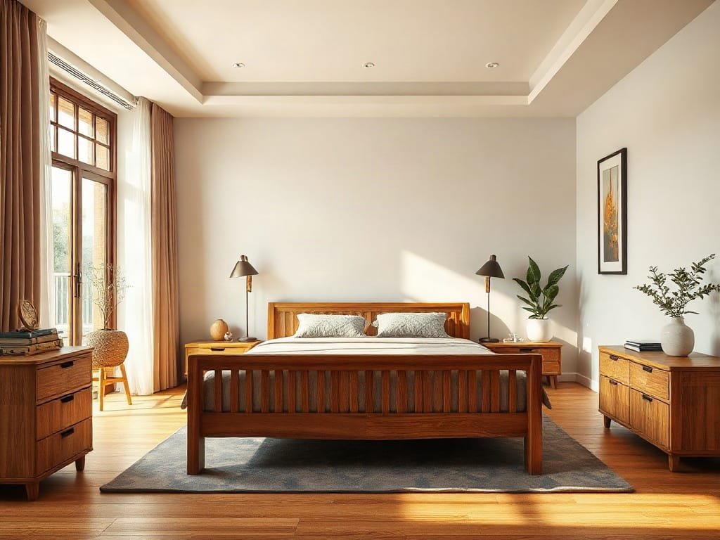 Phong thủy giường ngủ: màu sắc hợp mệnh