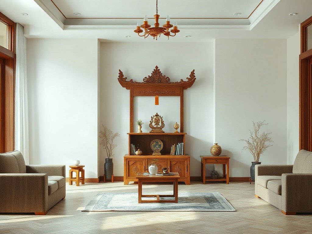 Bí Quyết Phong Thủy Cho Bàn Thờ Gia Tiên Mang Lại Bình An Và Tài Lộc Phong thủy tủ thờ: không gian thực tế